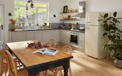 Réfrigérateur congélateur à poser ouverture droite Smeg FAB30RCR5 222L / 72L crème