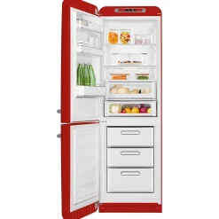 Réfrigérateur congélateur à poser Smeg FAB32LRD6 rouge - 234L / 97L - H.209cm x L.68,5cm x P.86cm