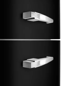 Réfrigérateur congélateur à poser ouverture droite Smeg FAB32RBL5 234L / 97L noir