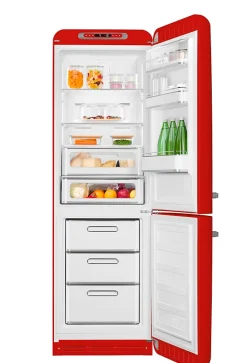 Réfrigérateur congélateur à poser ouverture droite Smeg FAB32RRD5 234L / 97L rouge