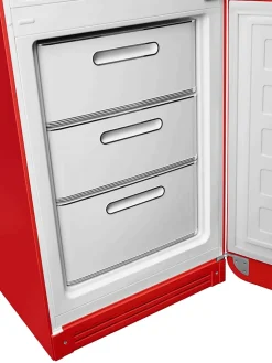 Réfrigérateur congélateur à poser ouverture droite Smeg FAB32RRD5 234L / 97L rouge