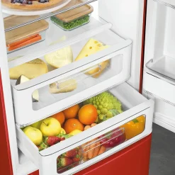 Réfrigérateur congélateur à poser Smeg FAB32RRD6 crème - 234L / 97L - H.209cm x L.68,5cm x P.86cm