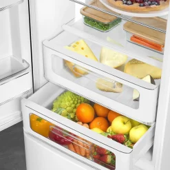 Réfrigérateur congélateur à poser Smeg FAB32LWH6 blanc - 234L / 97L - H.209cm x L.68,5cm x P.86cm