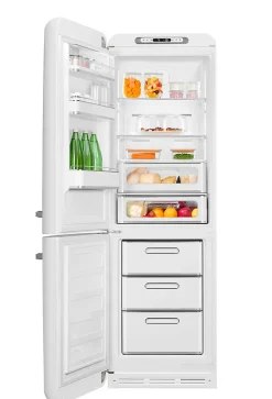 Réfrigérateur congélateur à poser ouverture gauche Smeg FAB32LWH5 234L / 97L blanc