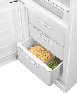 Réfrigérateur congélateur à poser ouverture gauche Smeg FAB32LWH5 234L / 97L blanc