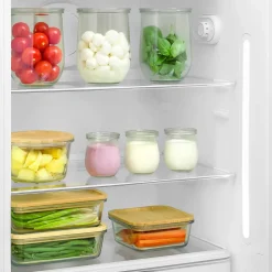 Réfrigérateur congélateur à poser Smeg FAB28RWH6 blanc - 244L / 26L - H.166cm x L.68,5cm x P.86cm