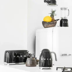 Réfrigérateur congélateur à poser Smeg FAB28RWH6 blanc - 244L / 26L - H.166cm x L.68,5cm x P.86cm