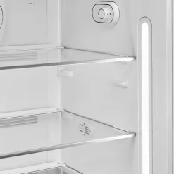 Réfrigérateur congélateur à poser Smeg FAB28RWH6 blanc - 244L / 26L - H.166cm x L.68,5cm x P.86cm