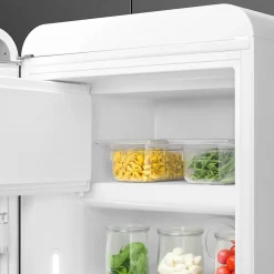 Réfrigérateur congélateur à poser Smeg FAB28LWH6 blanc - 244L / 26L - H.166cm x L.68,5cm x P.86cm