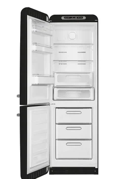 Réfrigérateur congélateur à poser ouverture gauche Smeg FAB32LBL5 234L / 97L noir