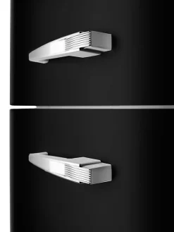 Réfrigérateur congélateur à poser ouverture gauche Smeg FAB32LBL5 234L / 97L noir