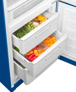 Réfrigérateur congélateur à poser ouverture droite Smeg FAB32RBE5 234L / 97L bleu