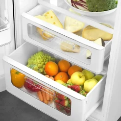 Réfrigérateur congélateur à poser Smeg FAB30LWH6 blanc - 222L / 72L - H.181,5cm x L.68,5cm x P.86cm