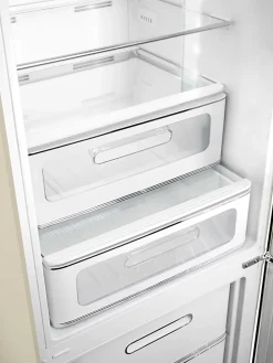 Réfrigérateur congélateur à poser ouverture droite Smeg FAB32RCR5 234L / 97L crème