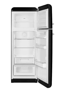 Réfrigérateur congélateur à poser ouverture droite Smeg FAB30RBL5 222L / 72L noir