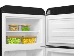 Réfrigérateur congélateur à poser ouverture droite Smeg FAB30RBL5 222L / 72L noir