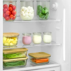 Réfrigérateur congélateur à poser Smeg FAB28LPG6 vert d'eau - 244L / 26L - H.166cm x L.68,5cm x P.86cm