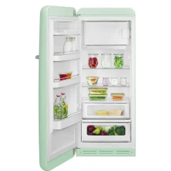 Réfrigérateur congélateur à poser Smeg FAB28LPG6 vert d'eau - 244L / 26L - H.166cm x L.68,5cm x P.86cm