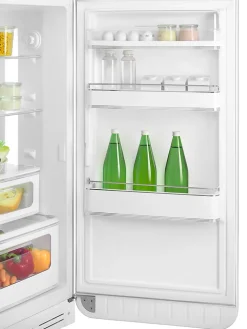 Réfrigérateur congélateur à poser ouverture droite Smeg FAB30RWH5 234L / 97L blanc