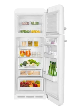 Réfrigérateur congélateur à poser ouverture droite Smeg FAB30RWH5 234L / 97L blanc