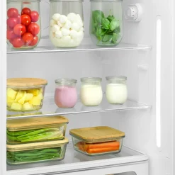 Réfrigérateur congélateur à poser Smeg FAB28RRD6 rouge - 244L / 26L - H.166cm x L.68,5cm x P.86cm