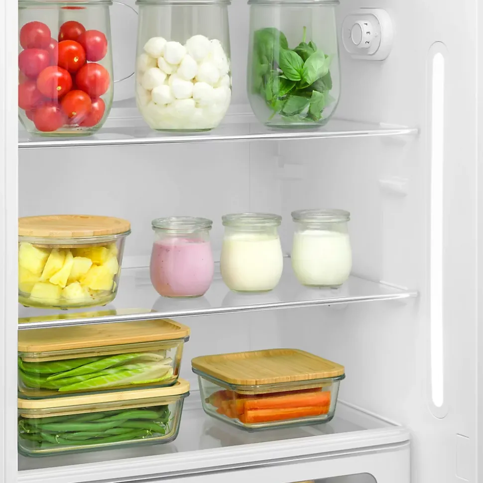 Réfrigérateur congélateur à poser Smeg FAB28RRD6 rouge - 244L / 26L - H.166cm x L.68,5cm x P.86cm