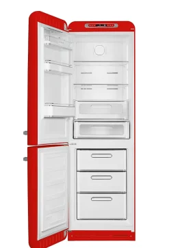 Réfrigérateur congélateur à poser ouverture gauche Smeg FAB32LRD5 234L / 97L rouge