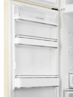 Réfrigérateur congélateur à poser ouverture gauche Smeg FAB30LCR5 222L / 72L crème