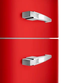 Réfrigérateur congélateur à poser ouverture droite Smeg FAB30RRD5 222L / 72L rouge