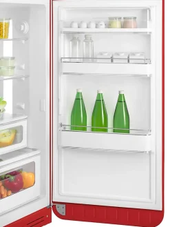 Réfrigérateur congélateur à poser ouverture droite Smeg FAB30RRD5 222L / 72L rouge