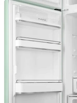 Réfrigérateur congélateur à poser ouverture gauche Smeg FAB30LPG5 222L / 72L vert d'eau