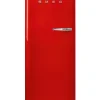 Réfrigérateur congélateur à poser ouverture gauche Smeg FAB28LRD5 244L / 26L rouge