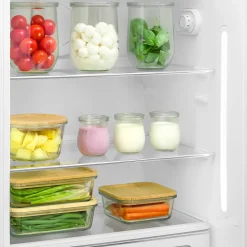 Réfrigérateur congélateur à poser Smeg FAB28LCR6 crème - 244L / 26L - H.166cm x L.68,5cm x P.86cm