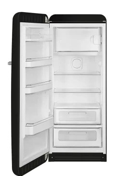 Réfrigérateur congélateur à poser ouverture gauche Smeg FAB28LBL5 244L / 26L noir