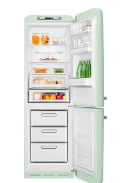 Réfrigérateur congélateur à poser ouverture droite Smeg FAB32RPG5 234L / 97L vert d'eau