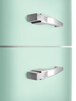 Réfrigérateur congélateur à poser ouverture droite Smeg FAB32RPG5 234L / 97L vert d'eau