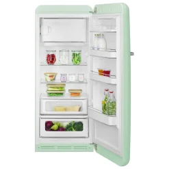 Réfrigérateur congélateur à poser Smeg FAB28RPG6 vert d'eau - 244L / 26L - H.166cm x L.68,5cm x P.86cm