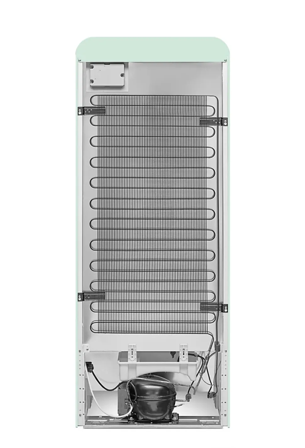 Réfrigérateur congélateur à poser ouverture droite Smeg FAB28RPG5 244L / 26L vert d'eau