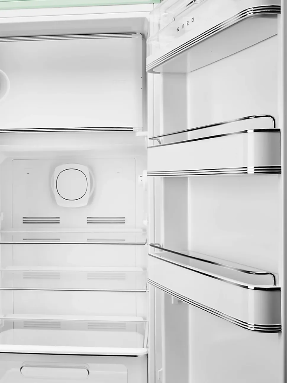 Réfrigérateur congélateur à poser ouverture droite Smeg FAB28RPG5 244L / 26L vert d'eau