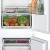 Réfrigérateur congélateur encastrable porte réversible Bosch KIV86NSE0 183L / 84L, blanc