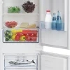 Réfrigérateur congélateur encastrable porte réversible Beko BCHA275K41SN 193L / 69L, blanc