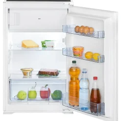 Réfrigérateur et congélateur encastrable 118L Blanc Bomann KSE7810