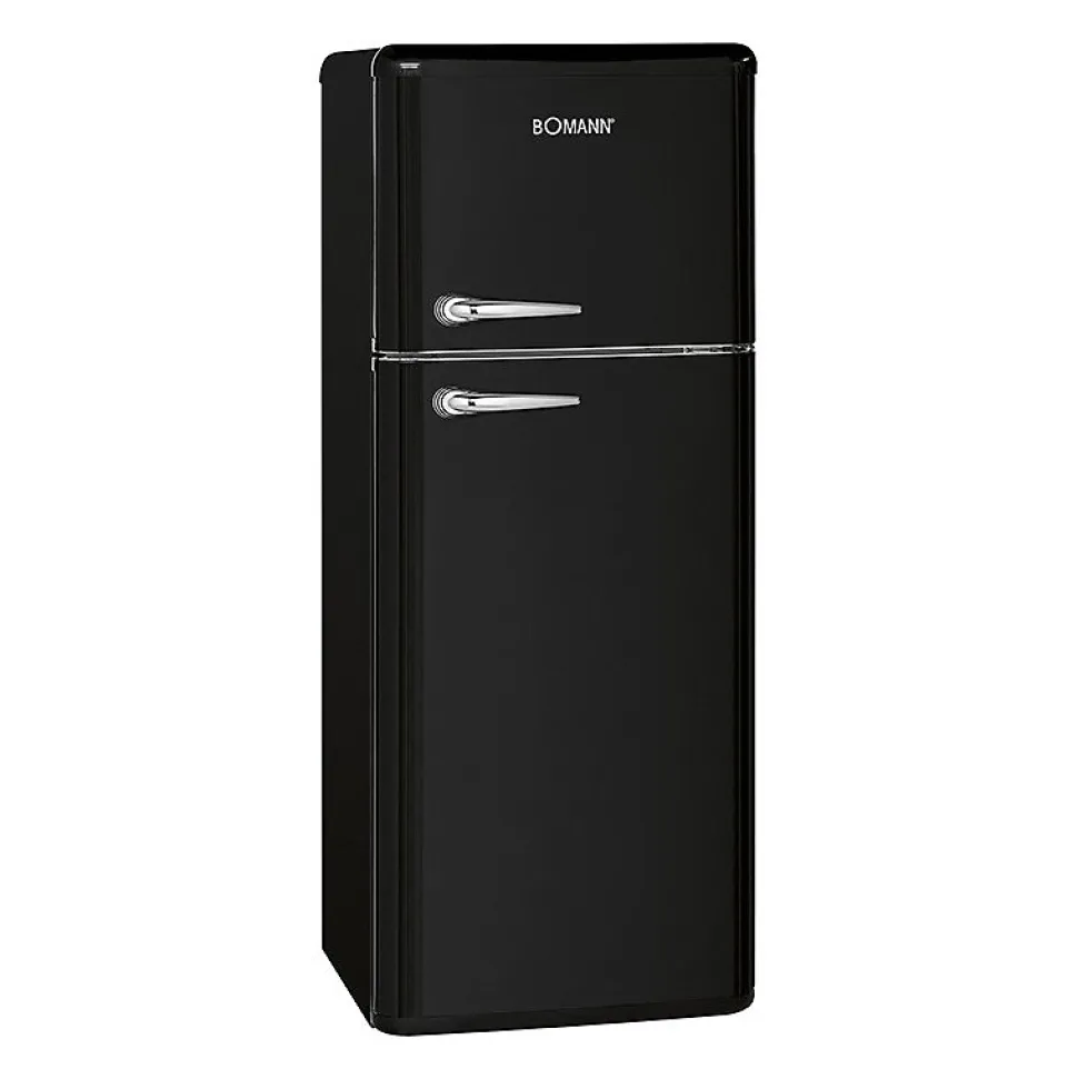 Réfrigérateur et congélateur 208L retro noir DTR 353.1 noir