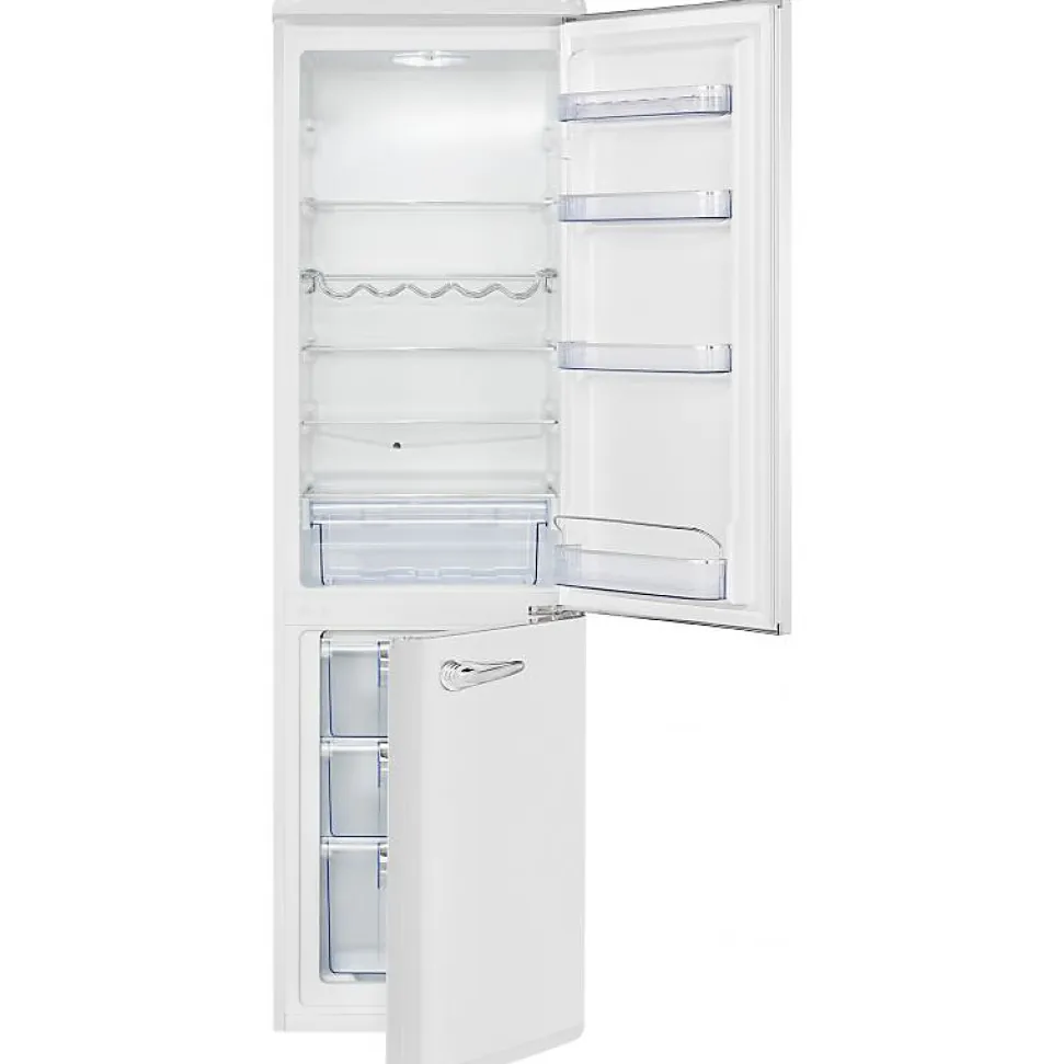 Réfrigérateur et congélateur retro 250L blanc KGR7328-1-blanc