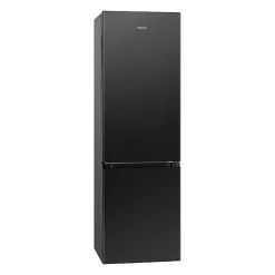 Réfrigérateur et congélateur 269L noir Bomann KG184-1-noir