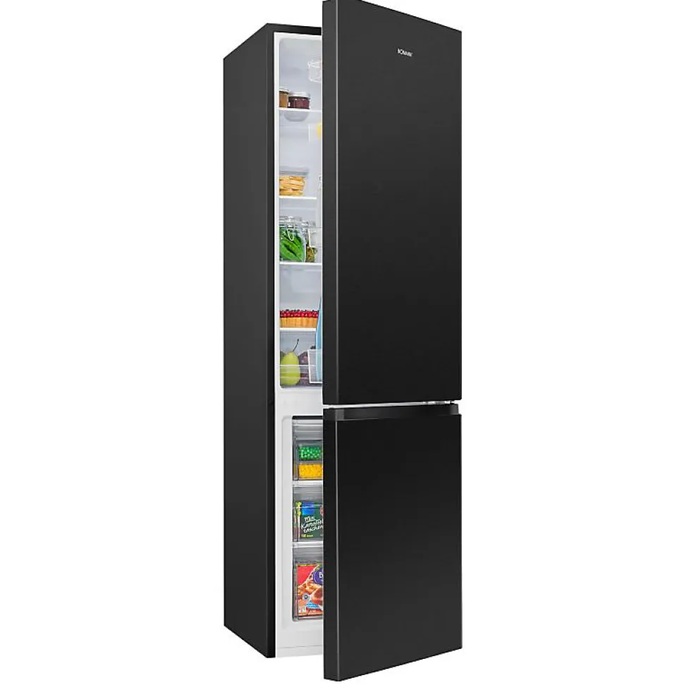 Réfrigérateur et congélateur 268L Noir Bomann KG7353-Noir