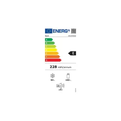 réfrigérateur frigo combiné blanc 289L froid brassé Eclairage LED BOSCH