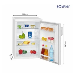 Réfrigérateur 133L blanc Bomann VS 2195.1 blanc