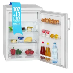 Réfrigérateur 120L Blanc Bomann KS2194-1-Blanc