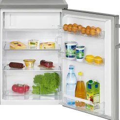Réfrigérateur 120L Inox Bomann KS2194-1-Inox